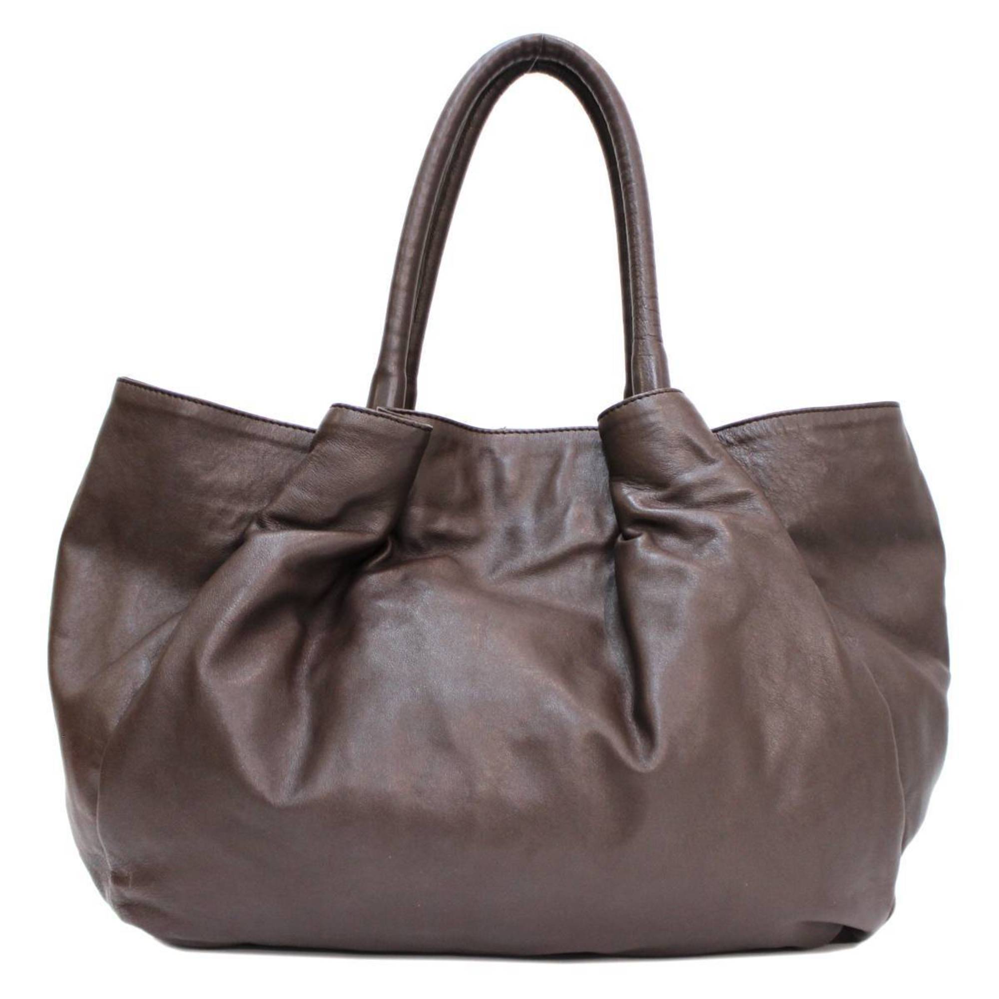 FURLA full tote bag brown