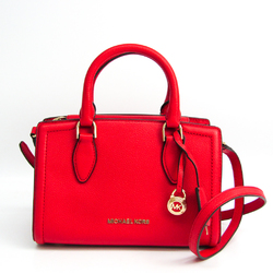 Michael Kors 30F9GZCS1L Women's Leather Handbag,Shoulder Bag Red Color