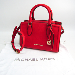 Michael Kors 30F9GZCS1L Women's Leather Handbag,Shoulder Bag Red Color