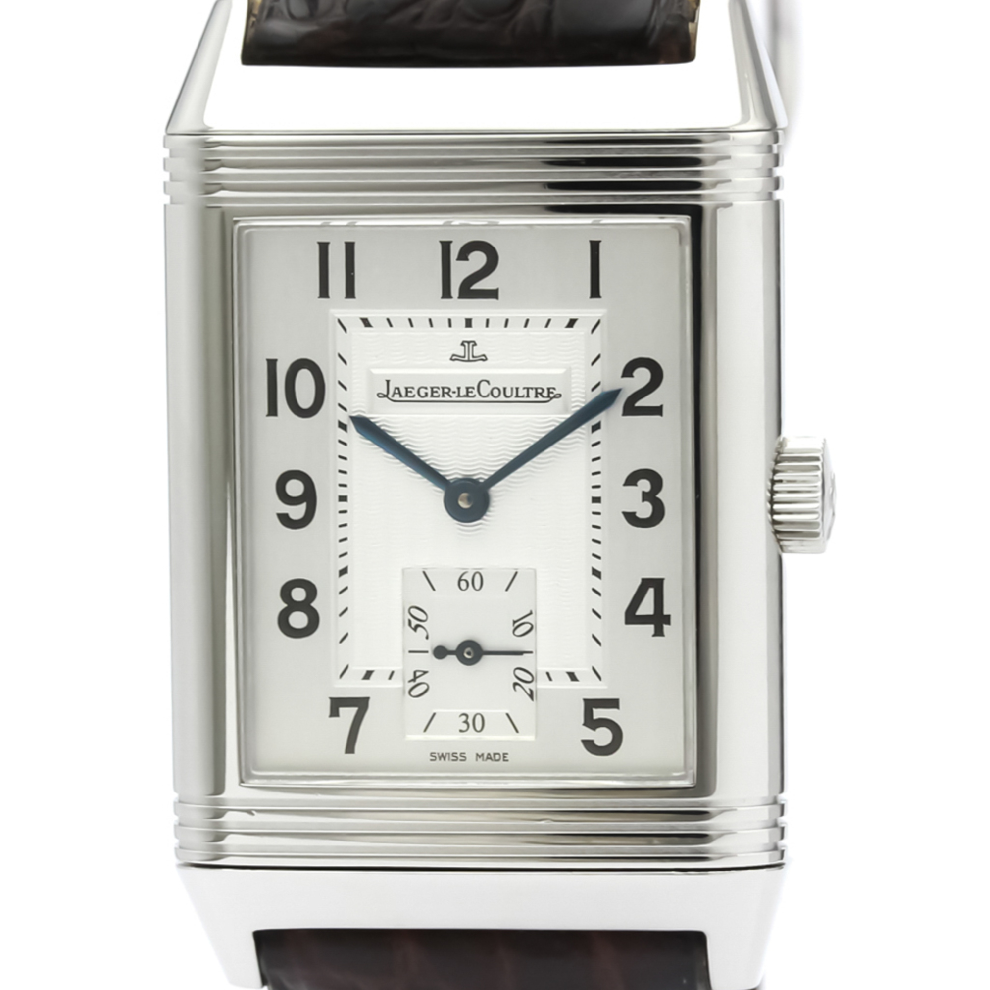 Jaeger LeCoultre Reverso Mechanical Stainless Steel Men's Dress Watch 270.8.62