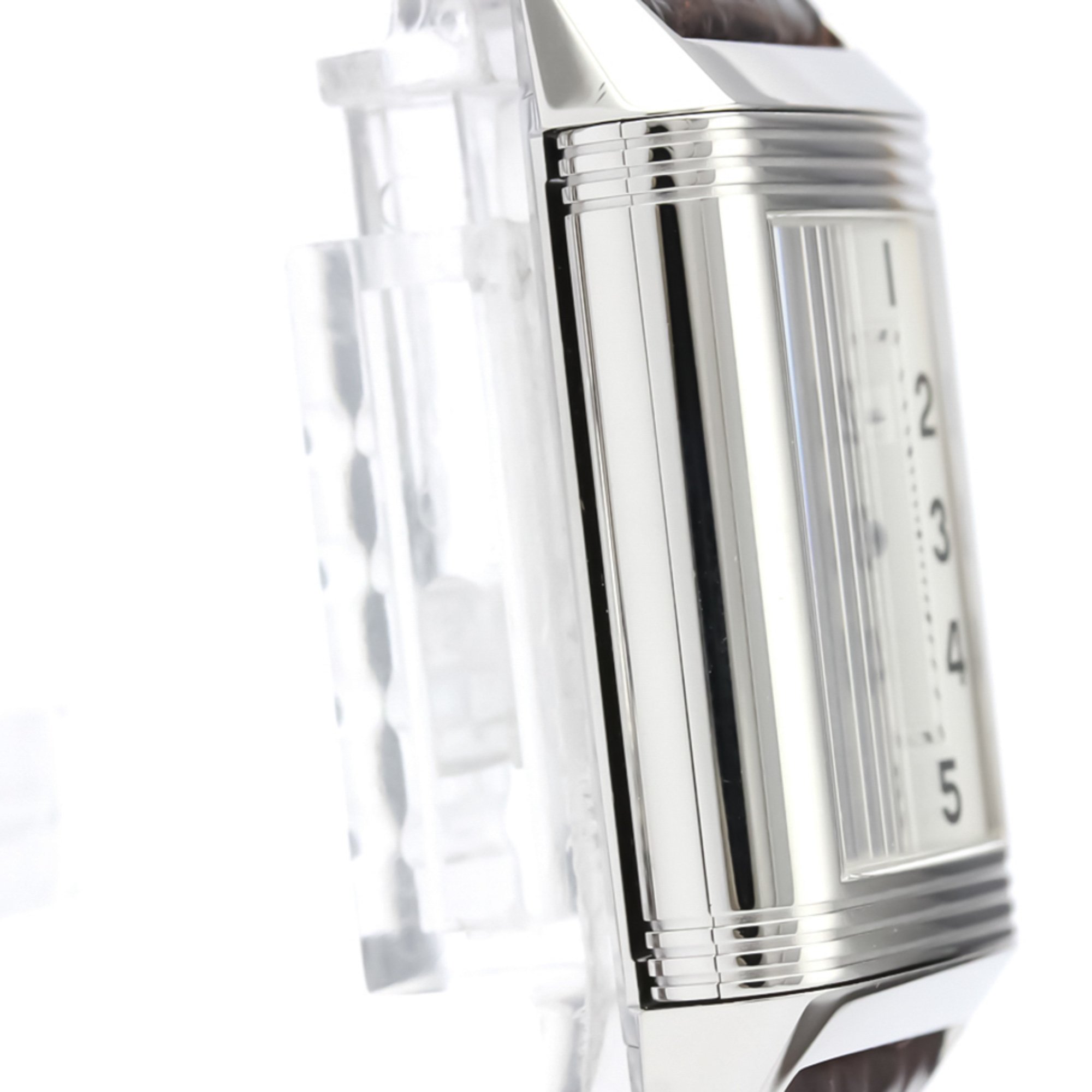 Jaeger LeCoultre Reverso Mechanical Stainless Steel Men's Dress Watch 270.8.62