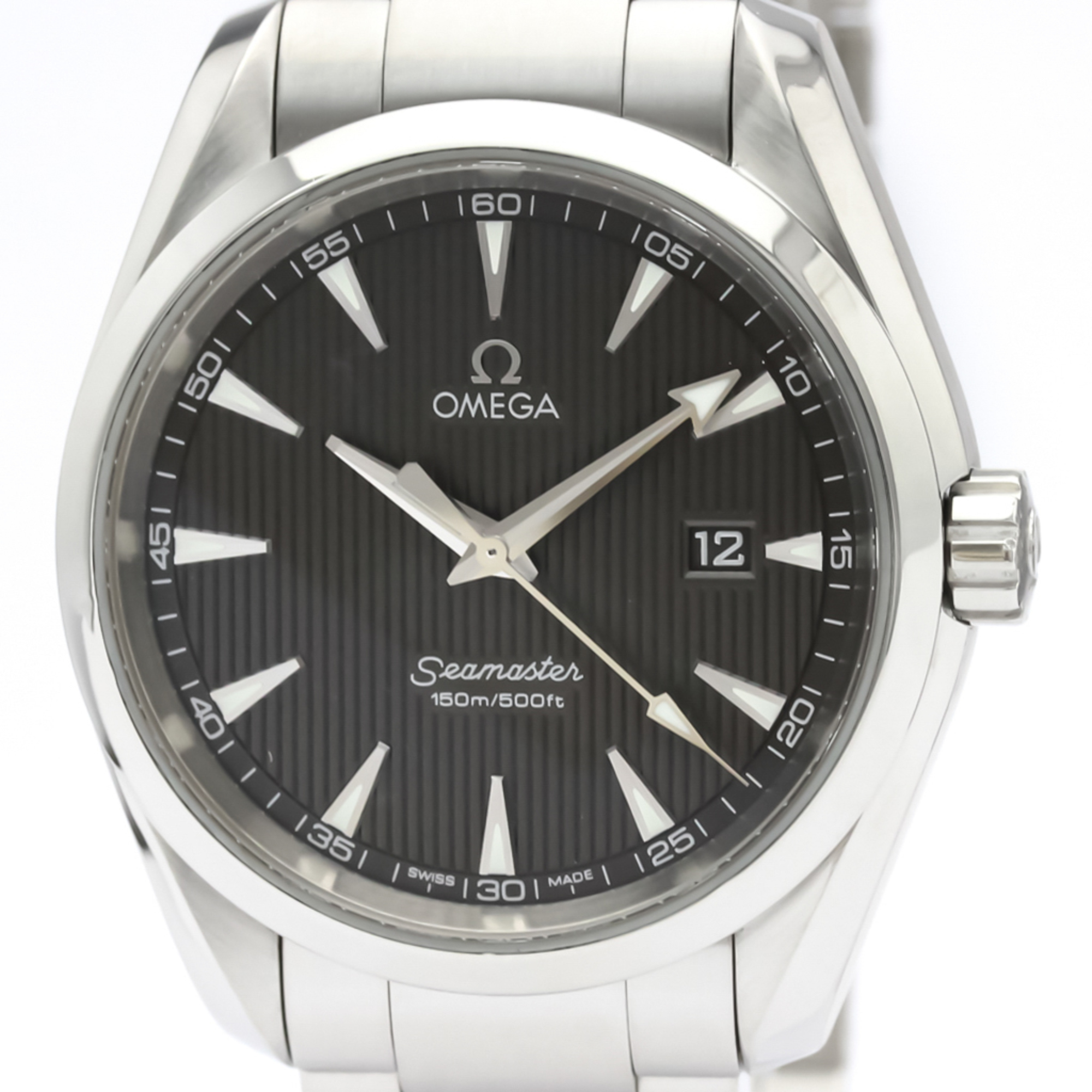 Omega Seamaster Quartz Stainless Steel Men's Sports Watch 231.10.39.61.06.001