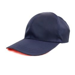 Prada PRADA 19SS Neon color switching baseball cap hat Velcro L navy orange Z5-8279