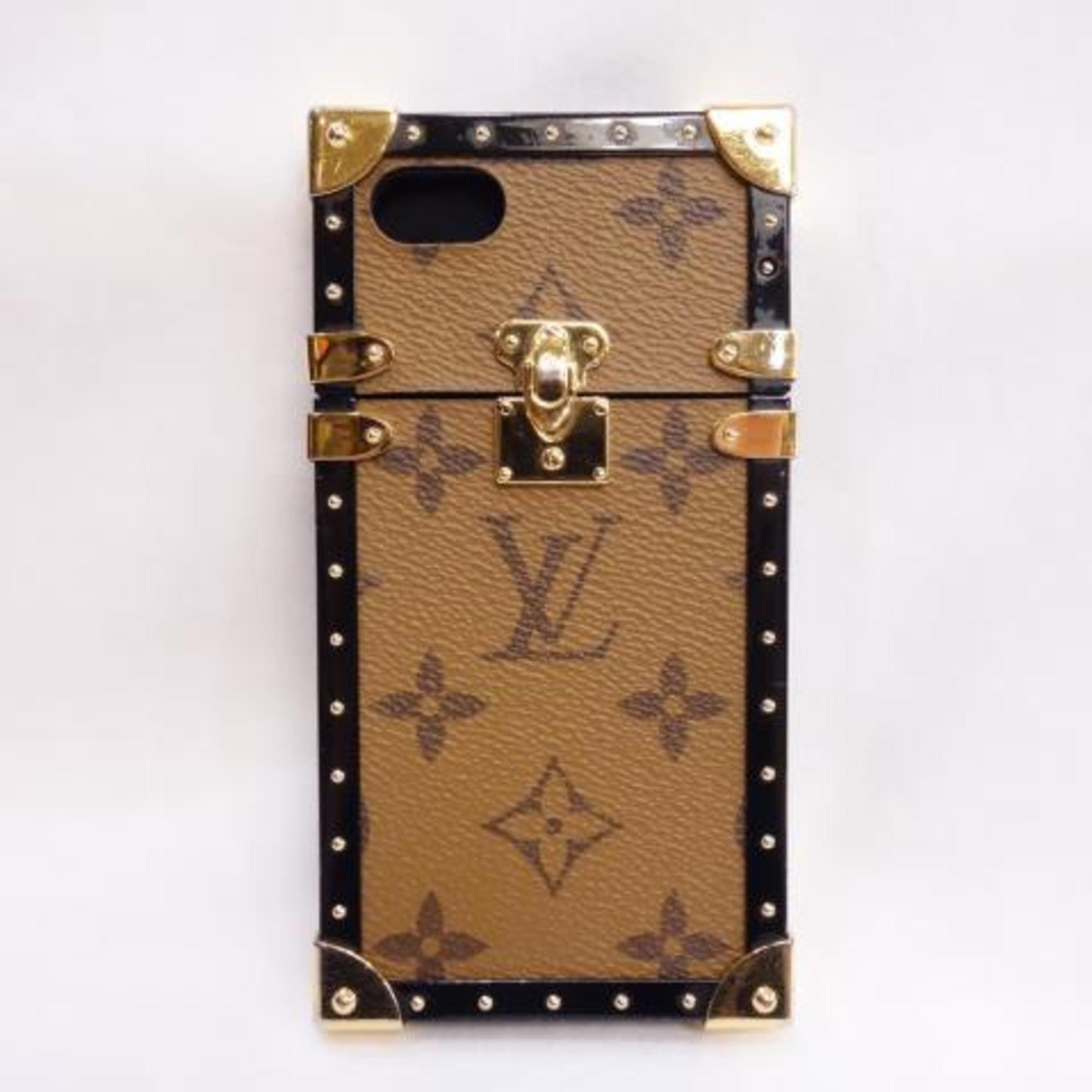 LOUIS VUITTON Louis Vuitton Smartphone Case Monogram Reverse Eye Trunk M64484