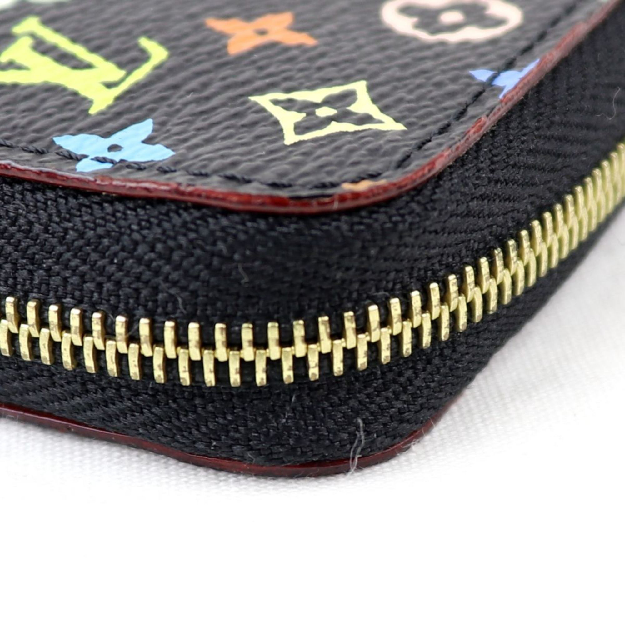 Louis Vuitton LOUIS VUITTON Zippy coin purse monogram multi-color case M93740