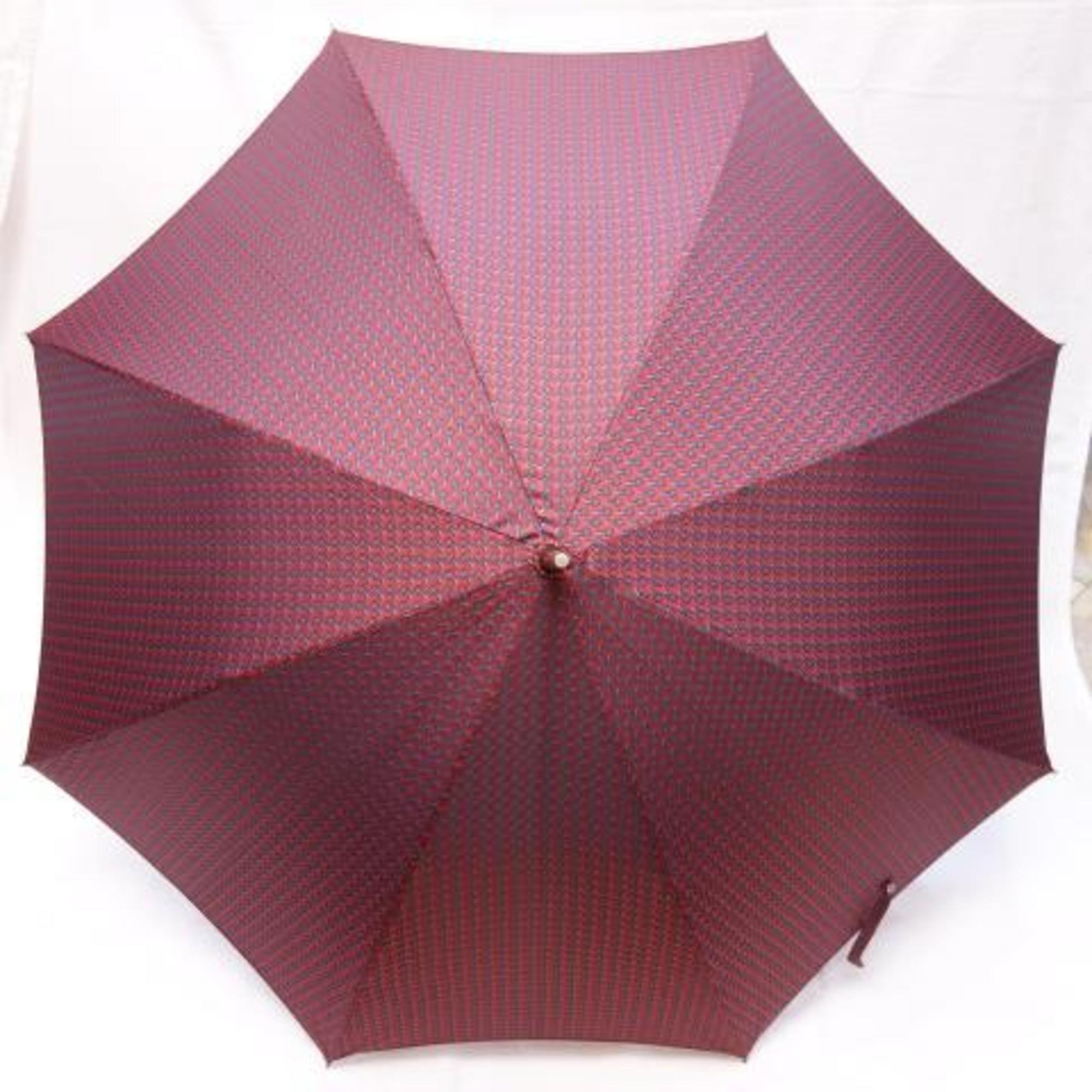 GUCCI Gucci Umbrella Old Bordeaux Bamboo r138-8