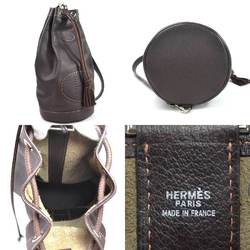 Hermes Shoulder Bag One Lunch Coca On Buffel HERMES Ladies