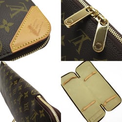 Louis Vuitton Women's Men's M47535 Tie Case Monogram Etui 5 Clavat Canvas