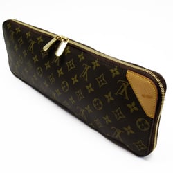 Louis Vuitton Women's Men's M47535 Tie Case Monogram Etui 5 Clavat Canvas