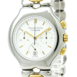 Tiffany Tesoro Quartz Stainless Steel,Yellow Gold (18K) Men's Dress Watch M0322