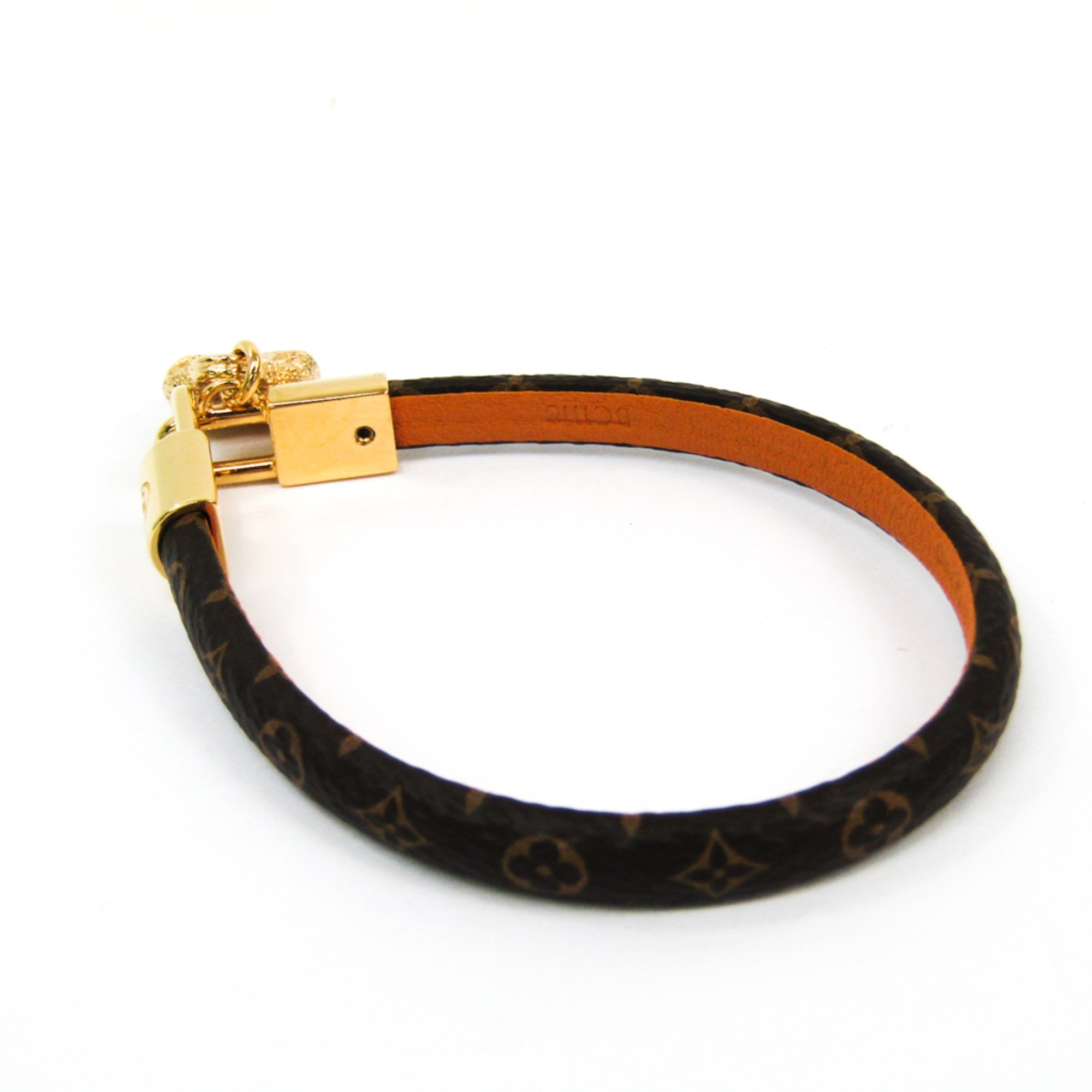 Louis Vuitton Monogram Brasle Alma M6220E Metal,Monogram Bracelet Gold,Monogram