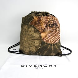 Givenchy DRAWSTRING BAG BJ05013425 Unisex Nylon,Polyamide Backpack Multi-color