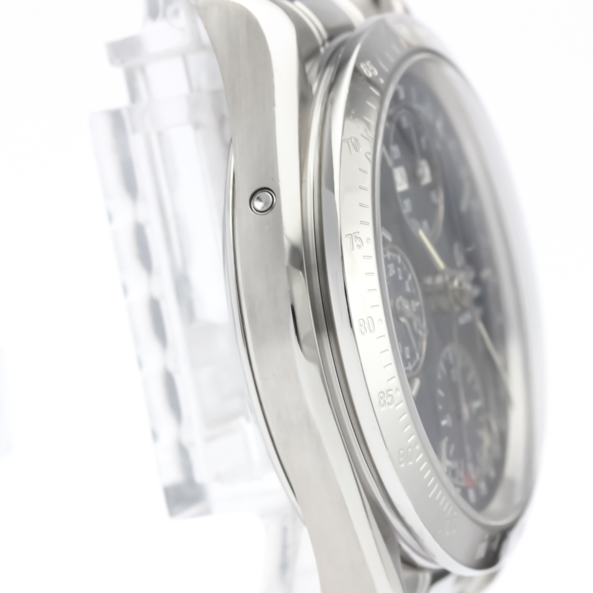 OMEGA Speedmaster Triple Date Steel Automatic Watch 3521.80
