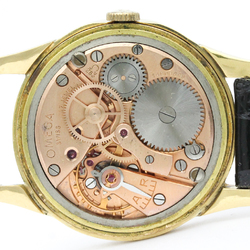 Omega Automatic Yellow Gold (18K) Men's Dress Watch 214106