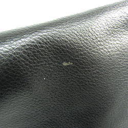 Celine Blade 172463 Women's Leather Shoulder Bag Black