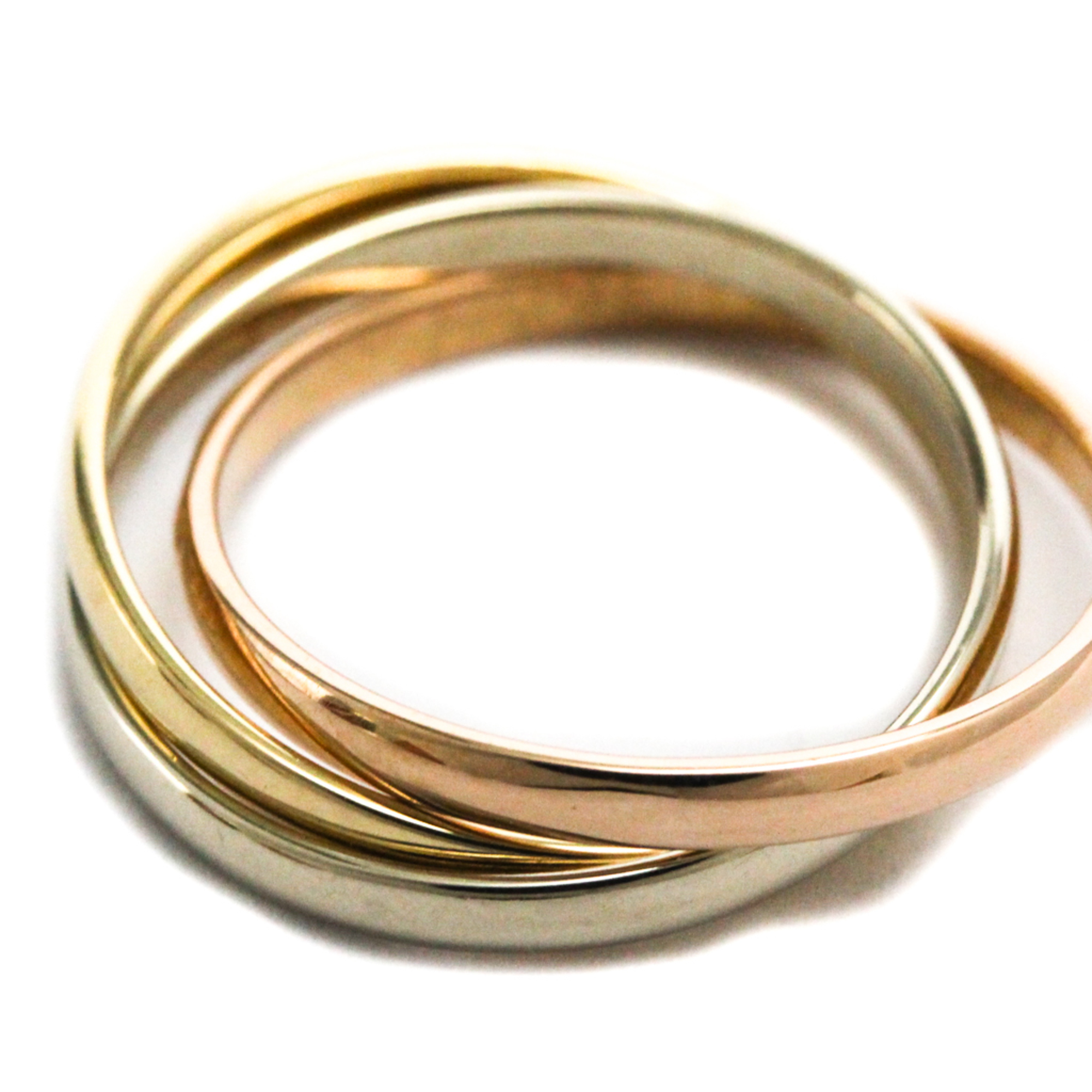 Cartier Trinity Pink Gold (18K),White Gold (18K),Yellow Gold (18K) Ring