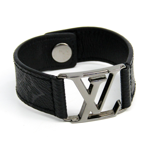 Buy [Used] LOUIS VUITTON Brass Hockenheim Bracelet Monogram Eclipse Leather  M6295 from Japan - Buy authentic Plus exclusive items from Japan