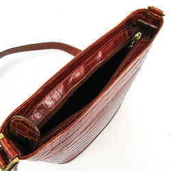 Salvatore Ferragamo AQ215306 Women's Leather Shoulder Bag Brown