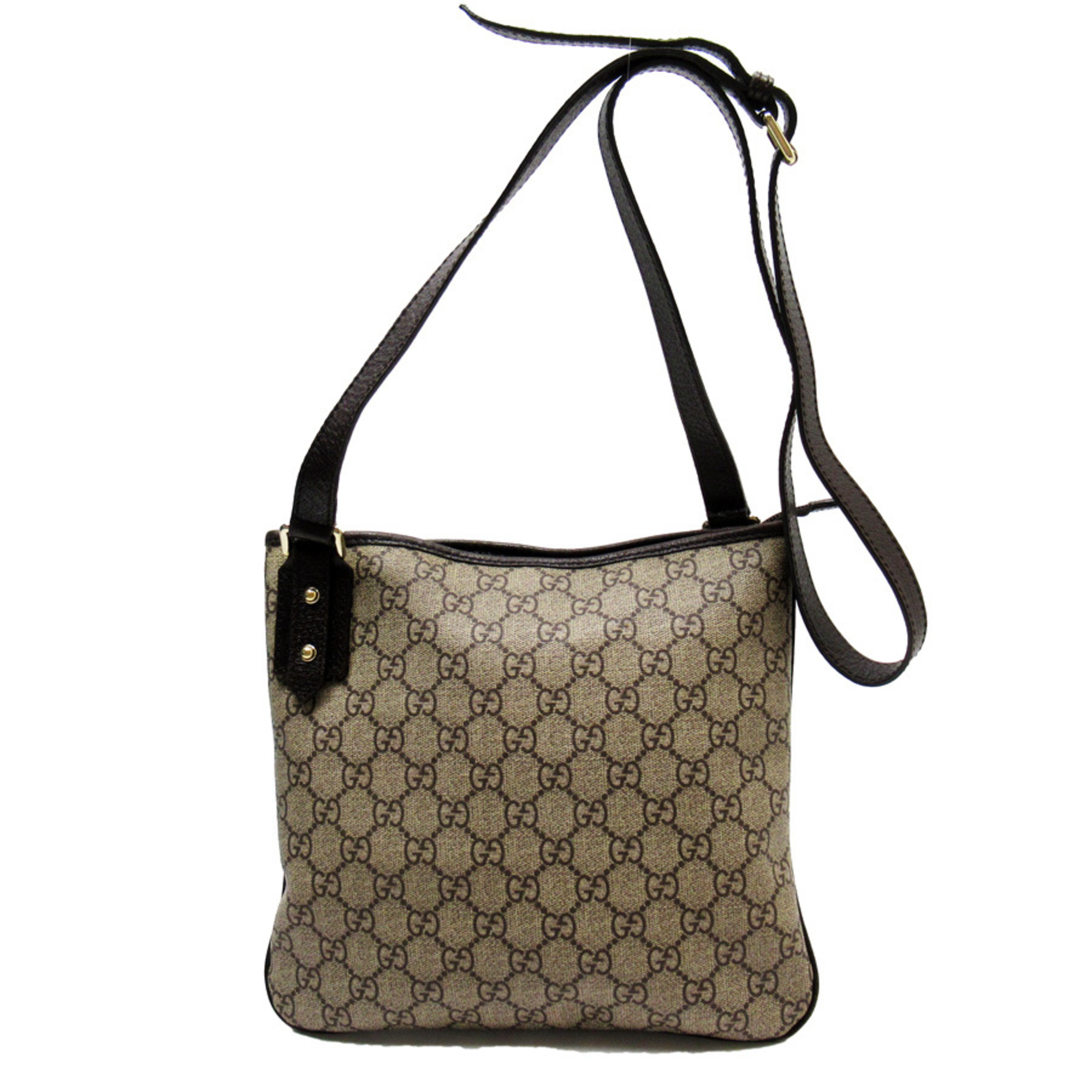 Gucci GUCCI Shoulder Bag GG Supreme Leather Ladies 257246 | eLADY