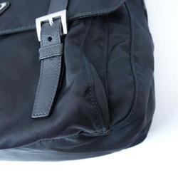 PRADA Prada shoulder bag nylon canvas black