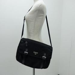 PRADA Prada shoulder bag nylon canvas black