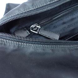 PRADA Prada shoulder bag nylon canvas black