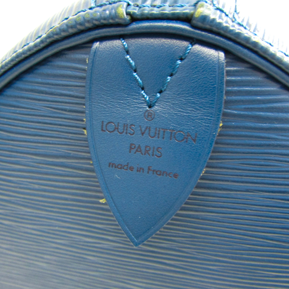 Louis Vuitton Toledo Blue Epi Leather Keepall 45 Bag Louis Vuitton