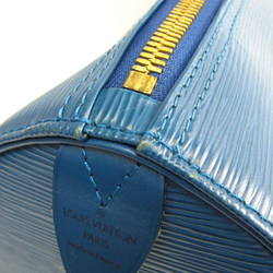 Louis Vuitton Epi Keepall 45 M42975 Women's Boston Bag Toledo Blue