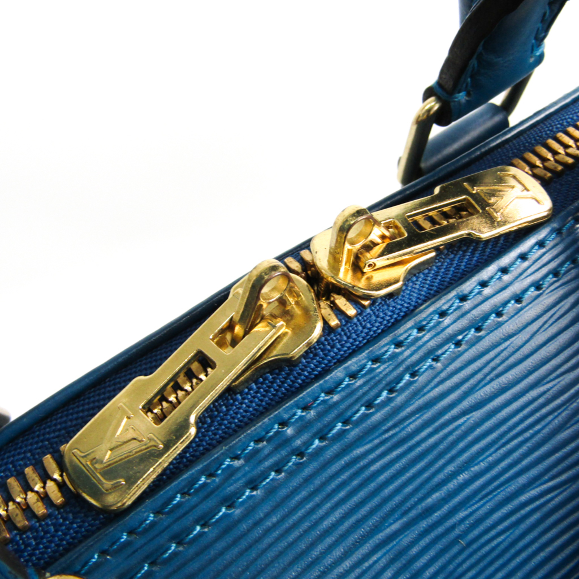 Louis Vuitton Epi Keepall 45 M42975 Women's Boston Bag Toledo Blue