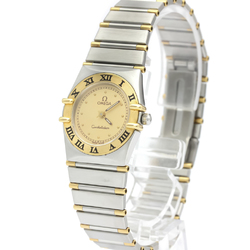 Omega Constellation Quartz Stainless Steel,Yellow Gold (18K) Women's Dress Watch 1370.10