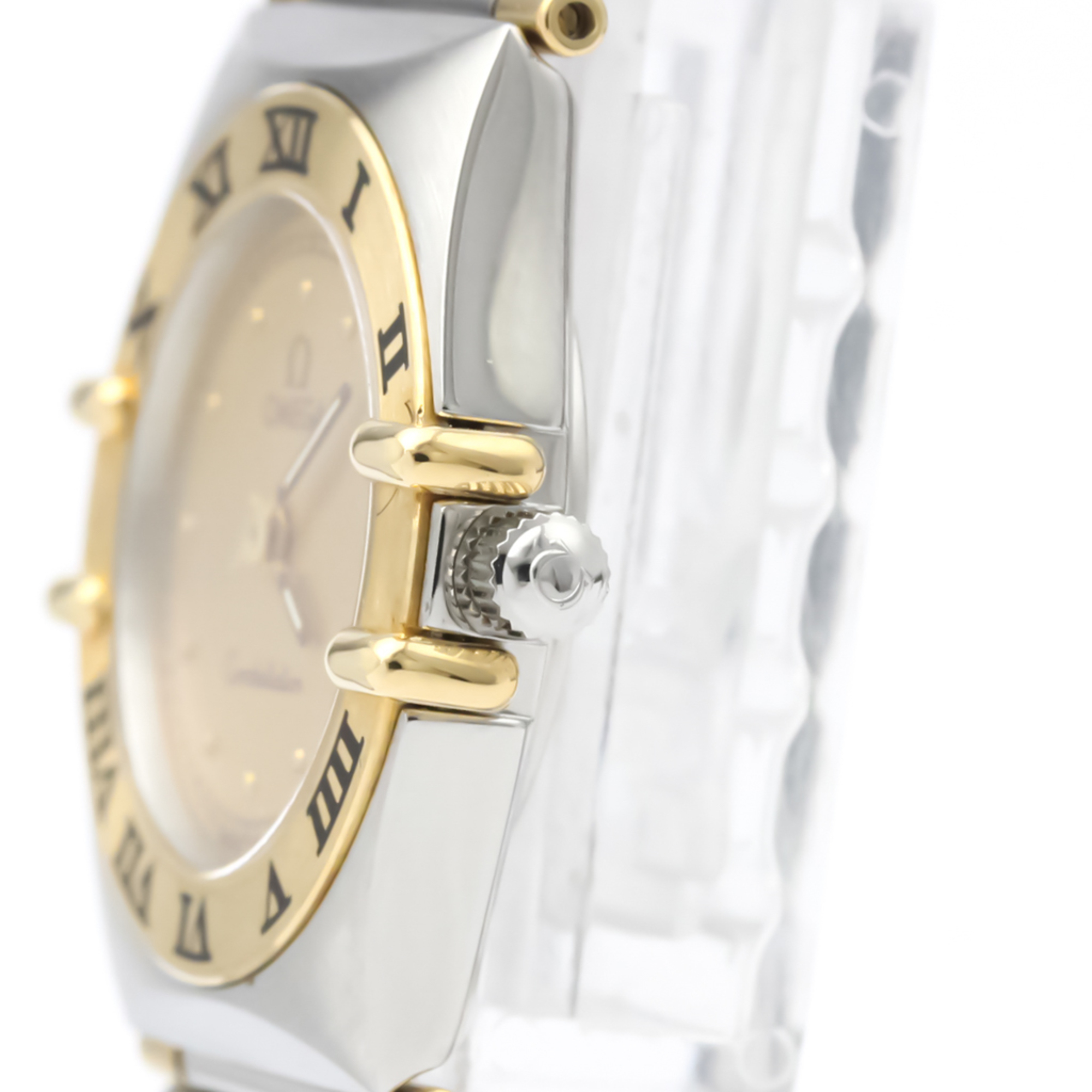 Omega Constellation Quartz Stainless Steel,Yellow Gold (18K) Women's Dress Watch 1370.10