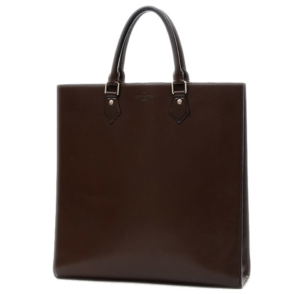 Louis Vuitton Bag M80129 Nomad Leather Sack Plastic Tote Brown Men'S  Jjs02058