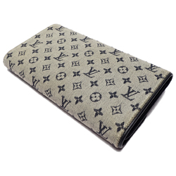 Louis Vuitton Monogram Canvas International Wallet in Black