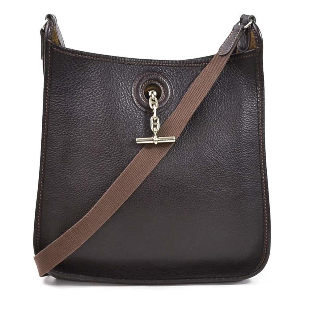 Hermes, Bags, Auth Hermes Vespa Togo Leather Hobo Shoulder Bag Handbag  Goldplated Hardware