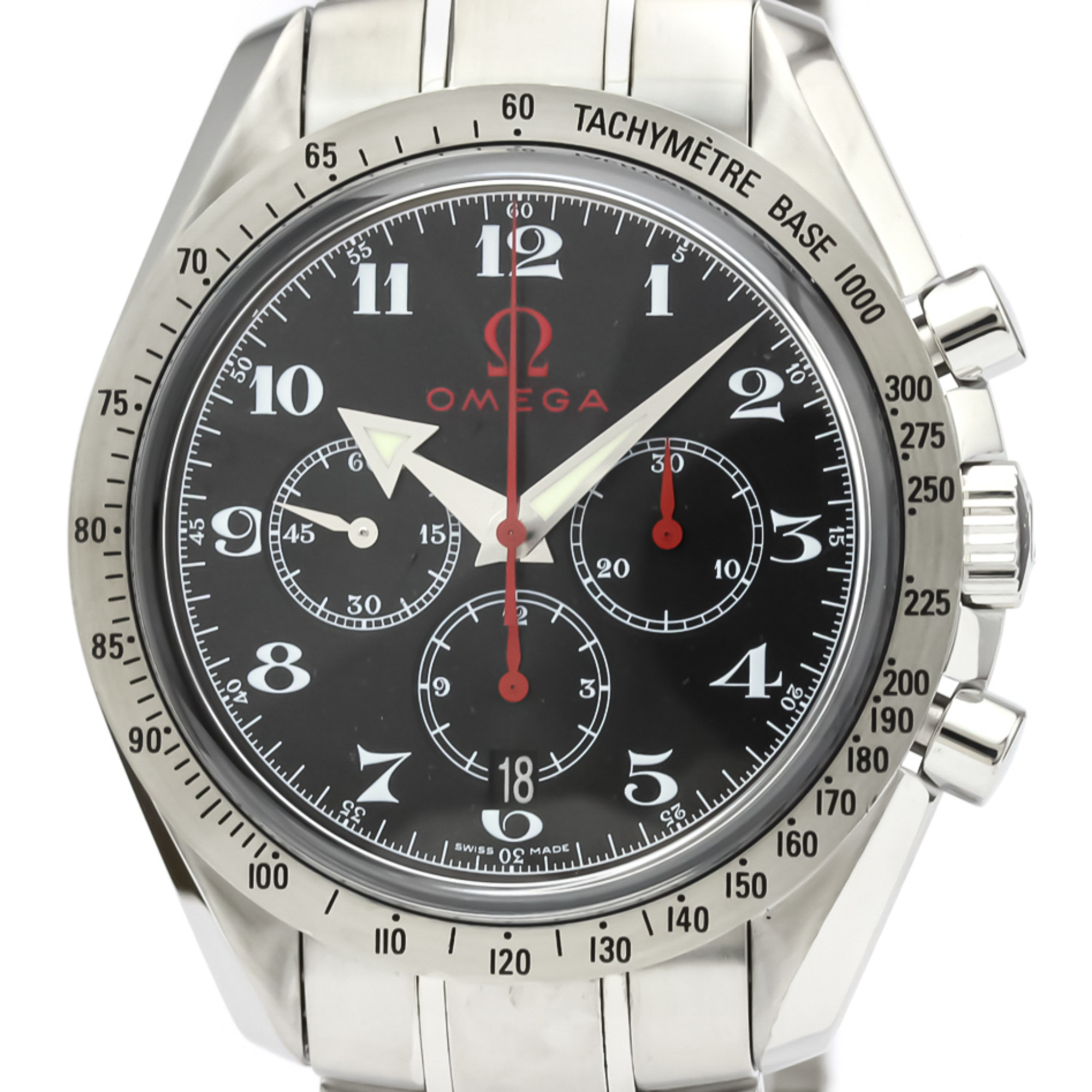 Omega Speedmaster Automatic Stainless Steel Men's Sports Watch 3558.50