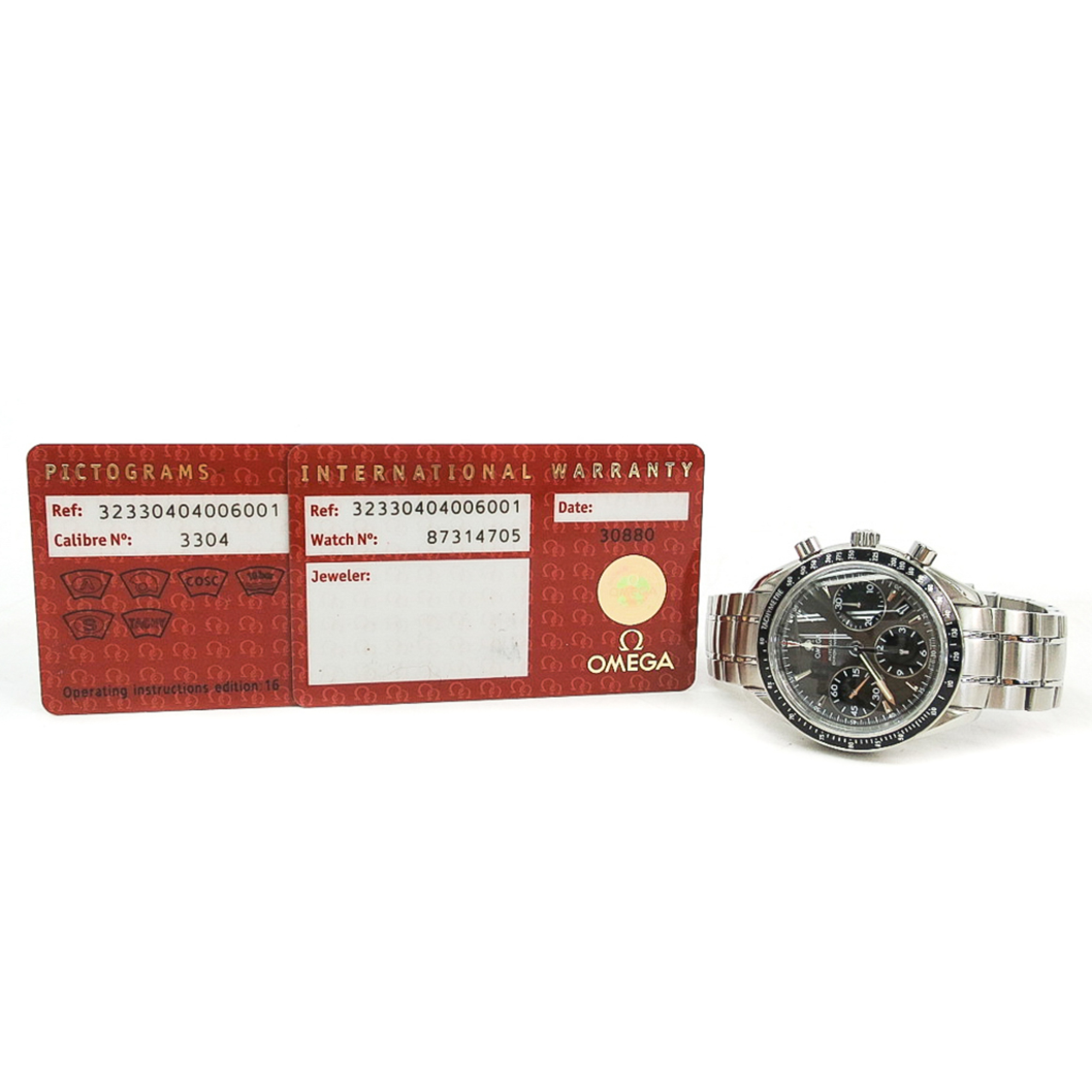 OMEGA Speedmaster Date Automatic Watch 323.30.40.40.06.001