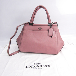 Coach Boutique Line Grace 21343 Women's Leather Handbag,Shoulder Bag Rose Pink