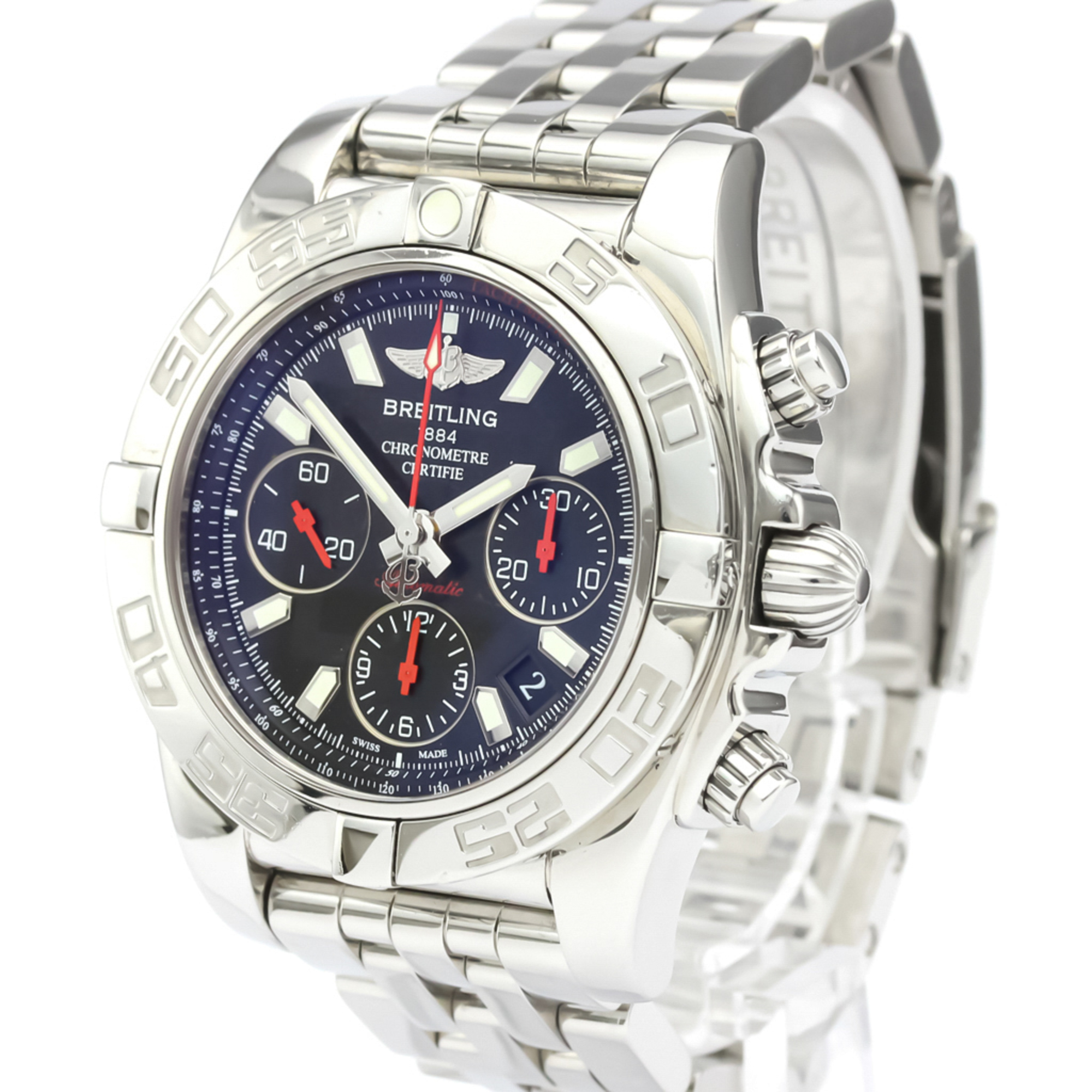 Breitling Chronomat Automatic Stainless Steel Men's Sports Watch AB0141