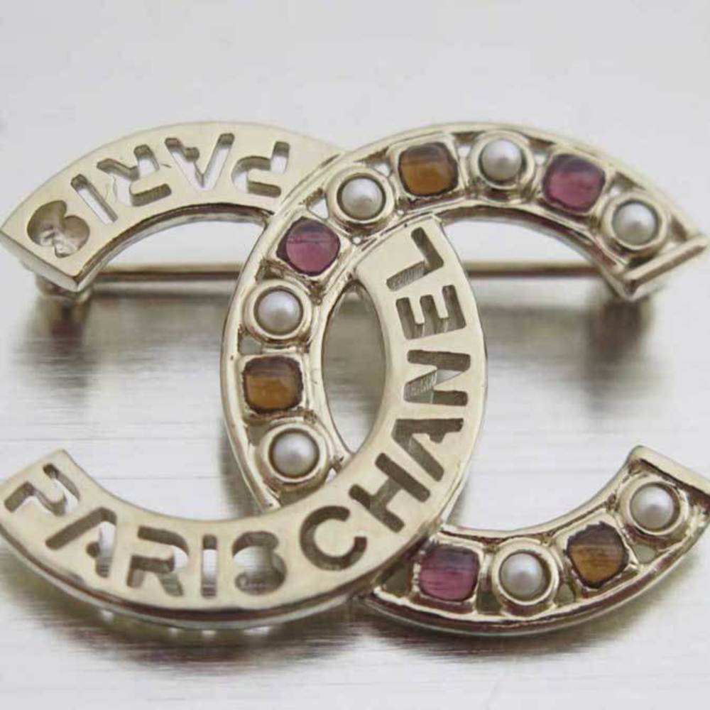 coco chanel brooch pin vintage