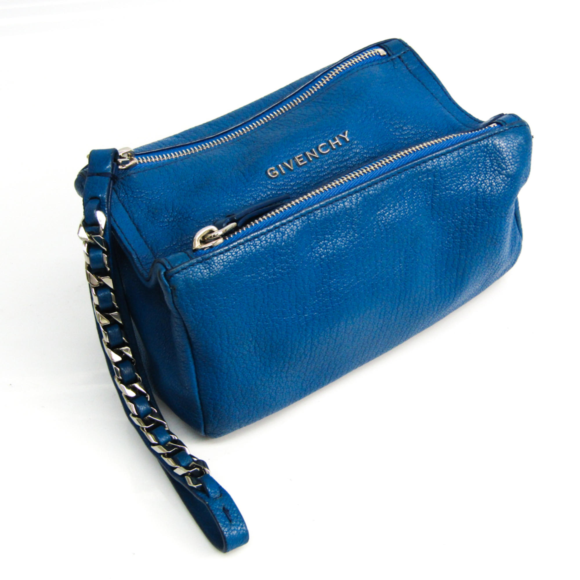 Givenchy Pandora Women's Leather Pouch Blue