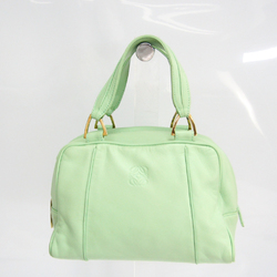 Loewe Women's Leather Handbag Light Green