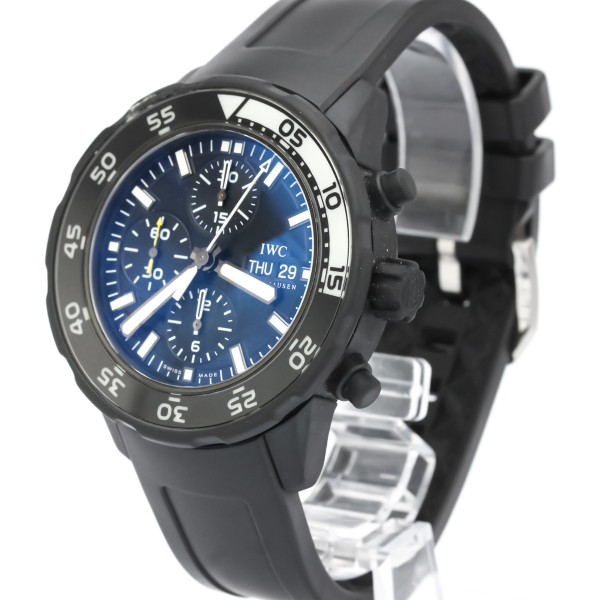 IWC Aquatimer Automatic Rubber,Stainless Steel Men's Sports Watch IW376705