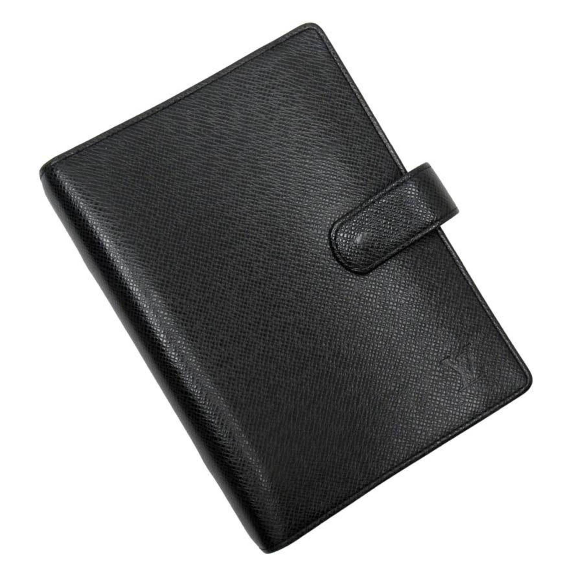 Louis Vuitton Notebook Cover Agenda Taiga MM Aldwards Leather Women's Men's R20222