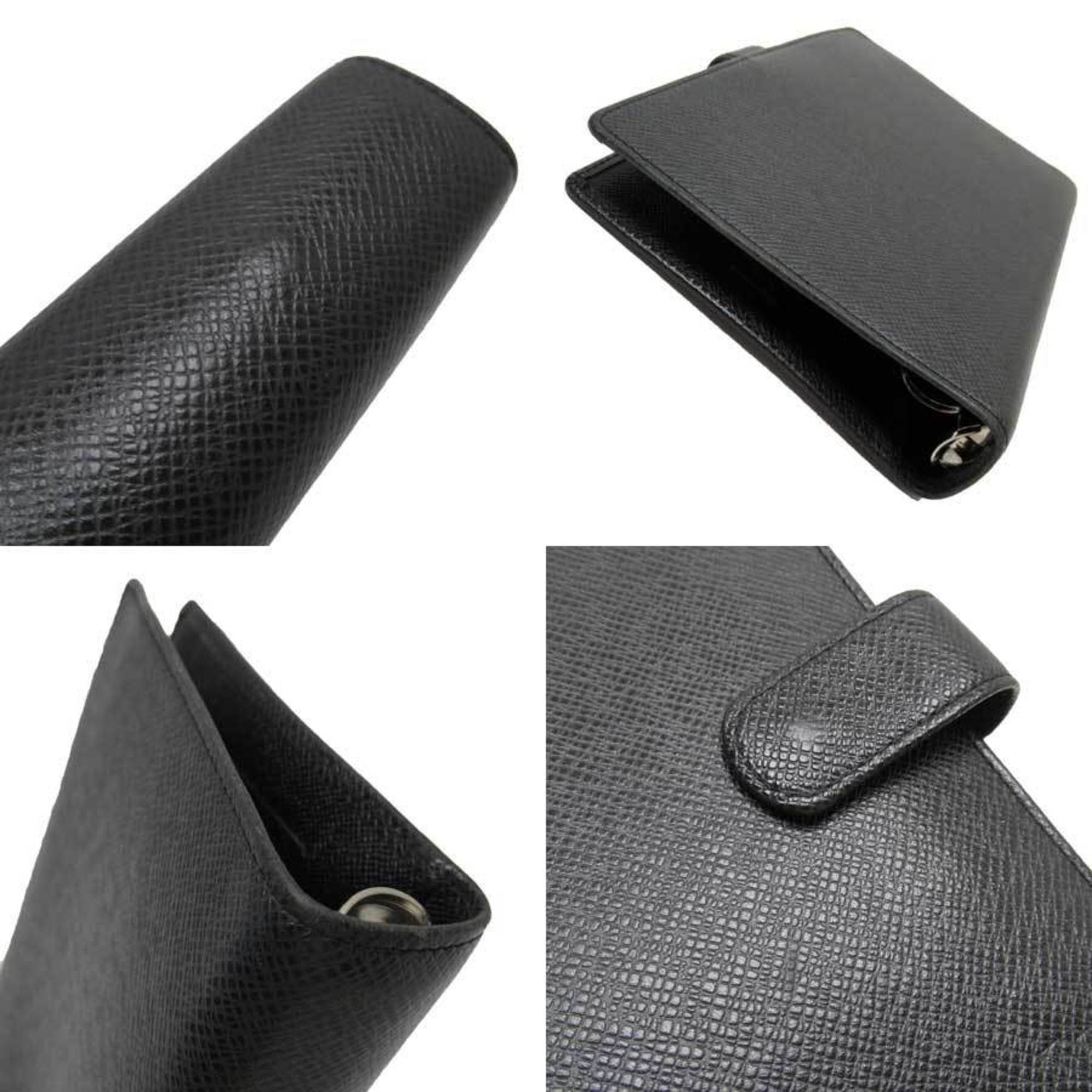 Louis Vuitton Notebook Cover Agenda Taiga MM Aldwards Leather Women's Men's R20222