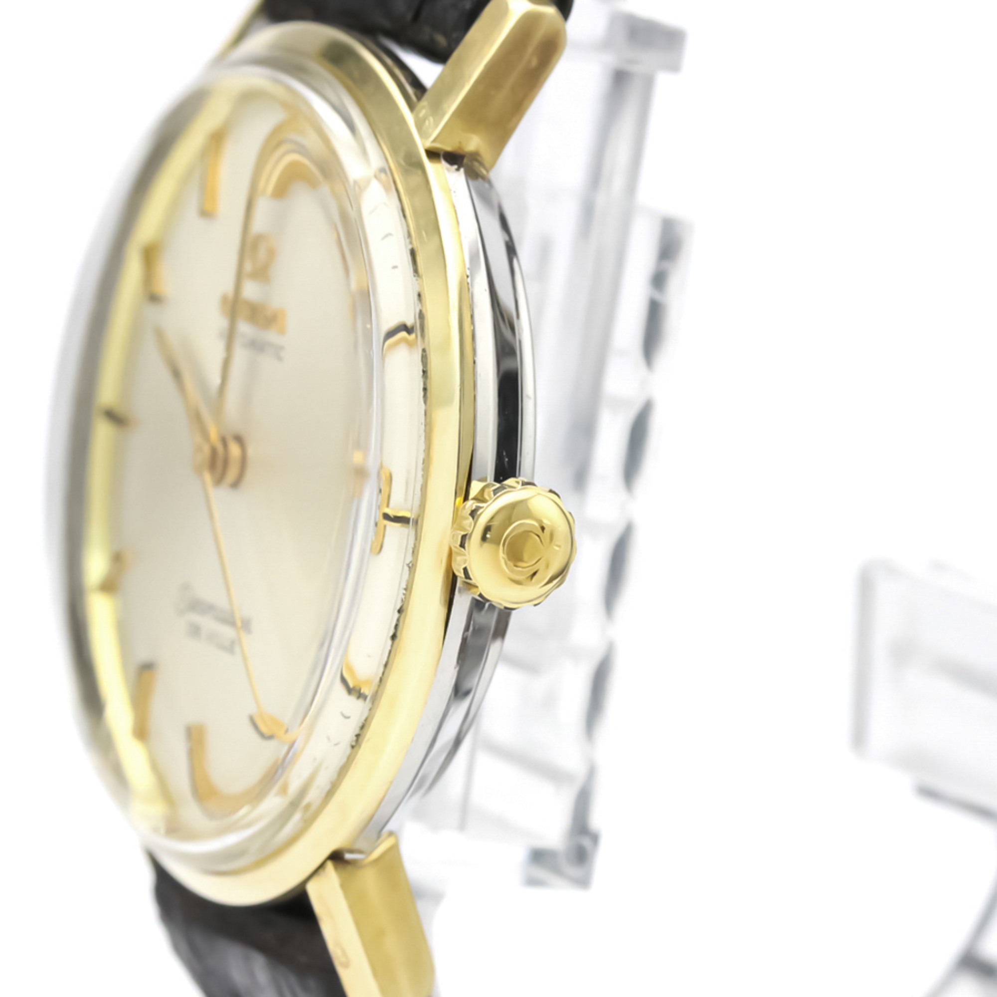 Omega Seamaster Automatic Gold Plated Men's Dress Watch
