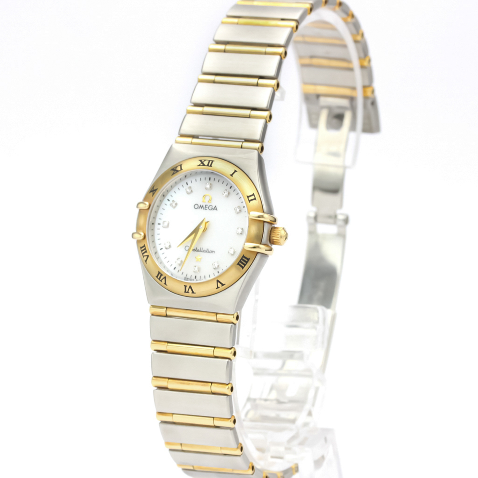 Omega Constellation Quartz Stainless Steel,Yellow Gold (18K) Women's Dress Watch 1272.75