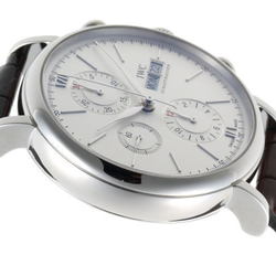 IWC International Watch Portofino Chronograph Automatic IW391007 Silver Dial