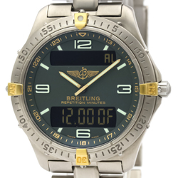 Breitling Aerospace Quartz Titanium,Yellow Gold (18K) Men's Sports Watch F65062