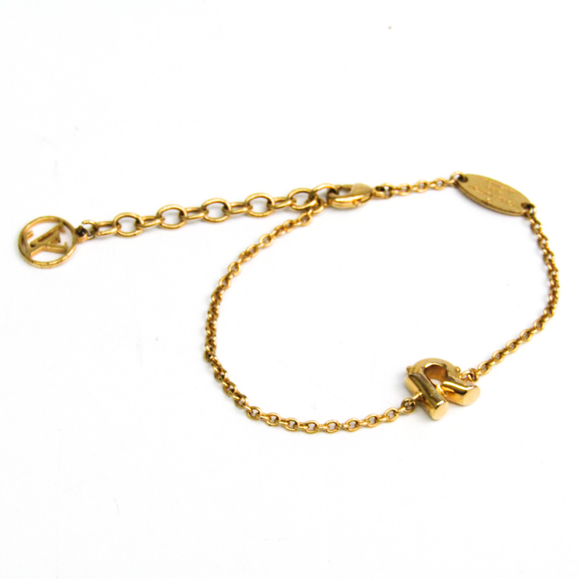 Louis Vuitton Metal Bracelet Gold LV＆ME R M67175