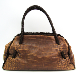 Furla Women's Leather Tote Bag Brown,Dark Brown